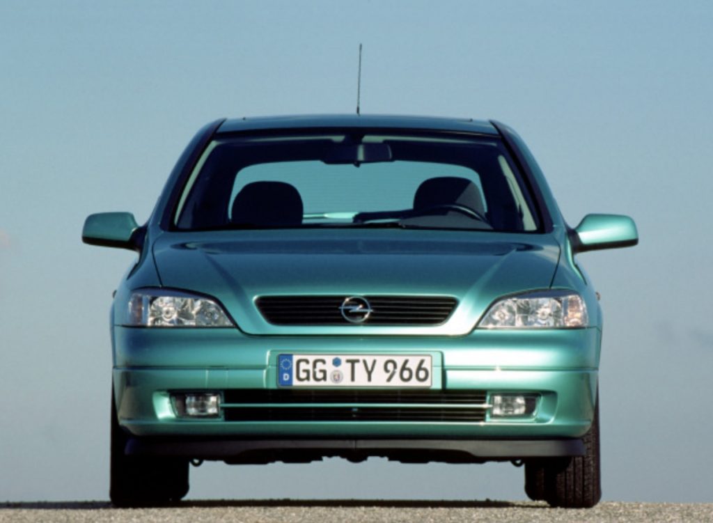 Opel Astra G frontview