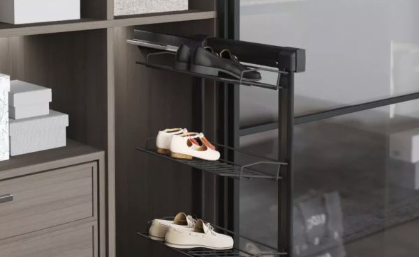 Полки для обуви в шкафу